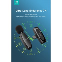 MICROFONO WIRELESS PER DEVICE CON CONNESSIONE TYPE-C