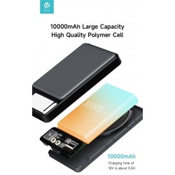 POWER BANK CARICA RAPIDA 22,5 WATT WIRELESS MAGNETICO 10,000 MAH