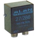 FILTRO ANTI TVI 27-286 PASSO BASSAALAN CTE INTERNETIONAL 15 WATT MAX
