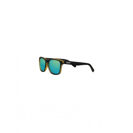OCCHIALE DA SOLE COLORE NERO VERDE ACQUA SPECCHIO