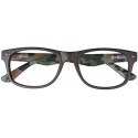 OCCHIALI DA LETTURA UNISEX MONTATURA GRIGIO SCURO-CHIARO +1.50 GRADI