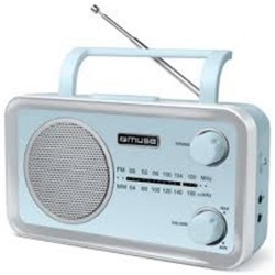RADIO IN FM PORTABILE VINTAGE MUSE MF-060VB