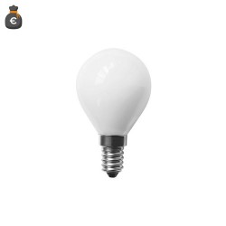 LAMPADINA IN VETRO BIANCO LED 230 VOLT E14 6000°K 6 WATT
