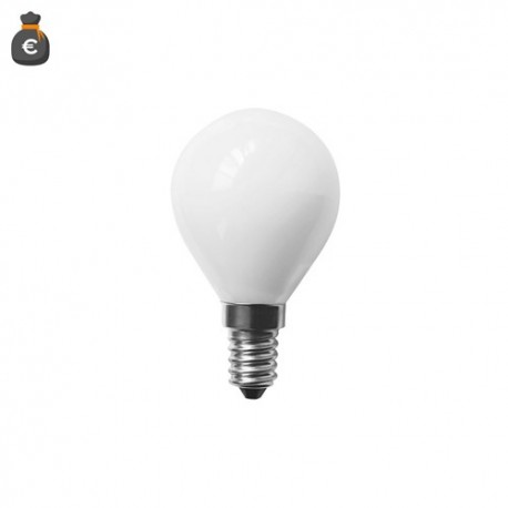 LAMPADINA IN VETRO BIANCO LED 230 VOLT E14 6000°K 6 WATT