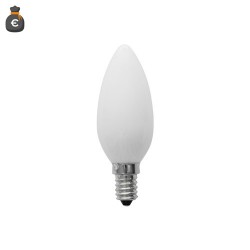 LAMPADINA IN VETRO BIANCO LED 230 VOLT E14 6000°K 6 WATT