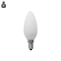 LAMPADINA LED VETRO BIANCO 230V 6W 700LM 3000°K E14