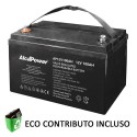 BATTERIA AL PIOMBO ERMETICA 12 VOLT 100 AMPER ALCAPOWER