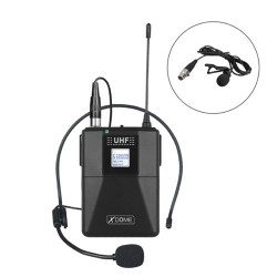 RADIOMICROFONO LAVALIER UHF MULTICANALE