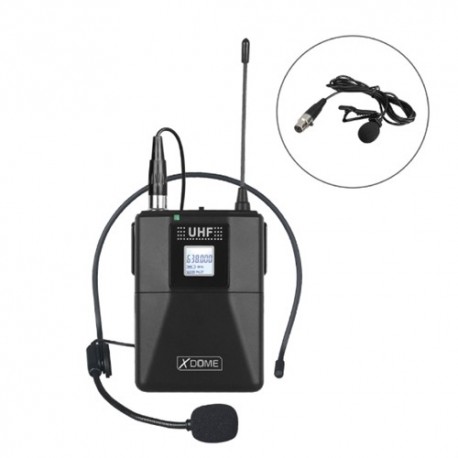 RADIOMICROFONO LAVALIER UHF MULTICANALE