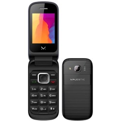 TELEFONO DUAL SIM CON DISPLAY DA 2.4”FOTOCAMERA INTEGRATA CON FLASH LEDE RIPRODUZIONE FILE MULTIMEDIALI