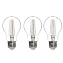 LAMPADINE A LED GOCCIA KIT 3 PEZZI A60 E27 11 WATT 6500 °K