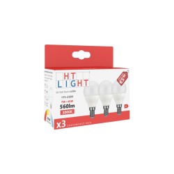 LAMPADINE MINI SFERA A LED 230 VOLT 7 WATT 560 LM 3000°K E14
