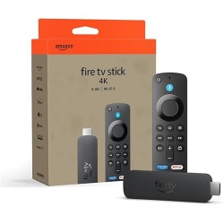 FIRE TV STICK 4K CON TELECOMANDO VOCALE ALEXA (con comandi per la TV) | STREANING CON SUPPORTO WI-FI 6 DOLBY VISION/ATMOS E HDR1