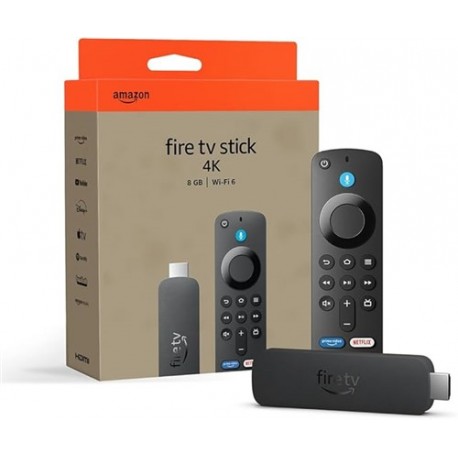 FIRE TV STICK 4K CON TELECOMANDO VOCALE ALEXA (con comandi per la TV) | STREANING CON SUPPORTO WI-FI 6 DOLBY VISION/ATMOS E HDR1 FIRE TV STICK 4K CON TELECOMANDO VOCALE ALEXA (con comandi per la TV) | STREANING CON SUPPORTO WI-FI 6 DOLBY VISION/ATMOS E HDR1