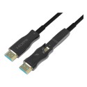 CAVO HDMI AOC IN FIBRA CON ADATTATORE 50 METRI