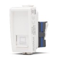 CONNETTORE RETE RJ45 8 PIN UTP 5E BTICINO MATIX JOY 527B COLORE BIANCO
