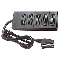 PRESA MULTIPLA SCART A 5 POSTI