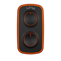 RADIOCOMANDO MINI WHY EVO NOA MULTIFREQUENZA AD AUTOAPPRENDIMENTO COLORE BLACK ORANGE