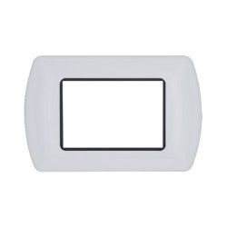 PLACCA IN METALLO COMPATIBILE BTICINO LIVING INTERNATIONAL