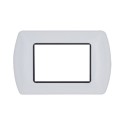 PLACCA IN METALLO COMPATIBILE BTICINO LIVING INTERNATIONAL