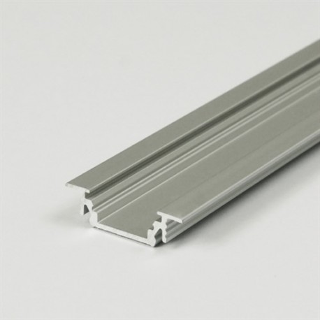 PROFILO IN ALLUMINIO 2 METRI DA INCASSO ANODIZZATO GRIGIO PROFILO IN ALLUMINIO 2 METRI DA INCASSO ANODIZZATO GRIGIO