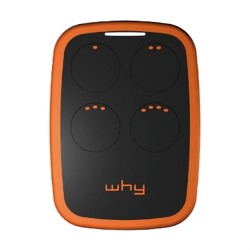 RADIOCOMANDO WHY EVO NOA MULTIFREQUENZA AD AUTOAPPRENDIMENTO COLORE BLACK ORANGE