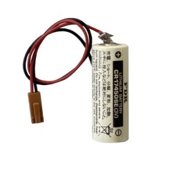 PILA LITIO CR17450SE CON CONNETTORE PER PLC 3 VOLT 2500 MAH FDK