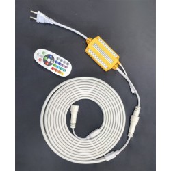 STRISCIA LED COB 220 VOLT RGB IP67