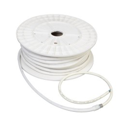 STRISCIA LED220 VOLT 15w/m COB IP65 4000k 1520lm/m LUNGHEZZA 50 METRI ER2260