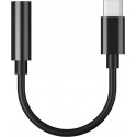 ADATTATORE DA USB-C MASCHIO A JACK DA 3,5 mm FEMMINA LUNGHEZZA 0,12m COLORE NERO