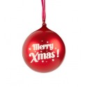 PALLA DI NATALE LUMINOSA CON SPEAKER – XMASBALLRED EPOK COLORE ROSSO