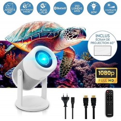 VIDEOPROIETTORE PORTATILE CON WI-FI E BLUETOOTH 475351