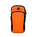 CUSTODIA ELASTICA DA BRACCIO PER SMARTPHONE COLORE ARANCIO