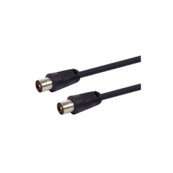 CAVETTO D\'ANTENNA TV DA SPINA A SPINA LUNGHEZZA 2 METRI