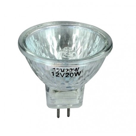 LAMPADA ALOGENA MINI DICROICA 12 VOLT 20 WATT ATTACCO G4 D42