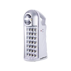 LAMPADA-TORCIA LED PORTATILE CON BATTERIA LI-ION