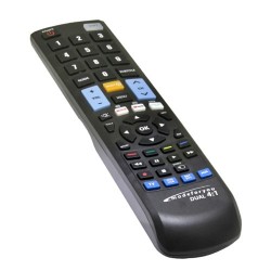 TELECOMANDO DUAL SYSTEM PROGRAMMABILE PER 4 APPARECCHI SERIE 7001 BLACK MADEFORYOU 4:1