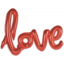 SCRITTA LOVE GONFIABILE COLORE ROSSO