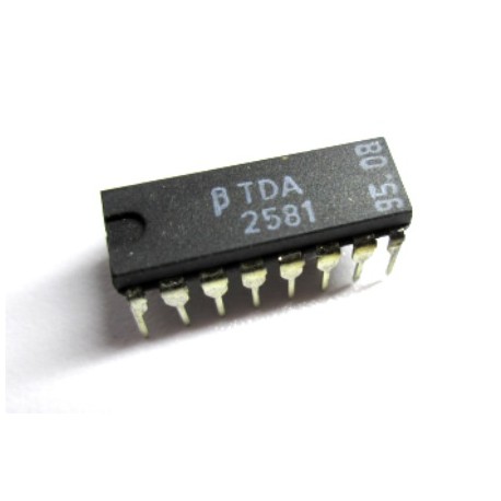 CIRCUITO INTEGRATO TDA 2581 = TDA 2581Q