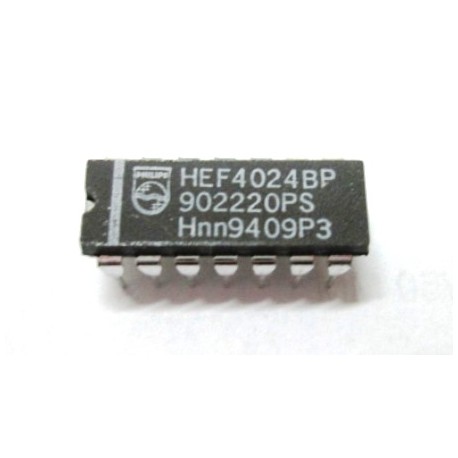 CIRCUITO INTEGRATO CD 4024 = HEF 4024 = MC 14024