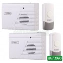 DUE CAMPANELLI WIRELESS CON PULSANTI IP44