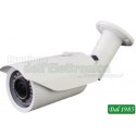TELECAMERA BULLET IP POE ONVIF2.4 HD 960P 1.3 MEGAPIXEL VARIFOCALE PLUG & PLAY IP66 42 LED IR CON MENU’ DI CONTROLLO DA REMOTO I
