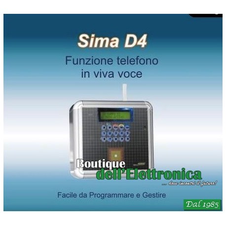 COMBINATORE TELEFONICO GSMD4 - 4 CANALI