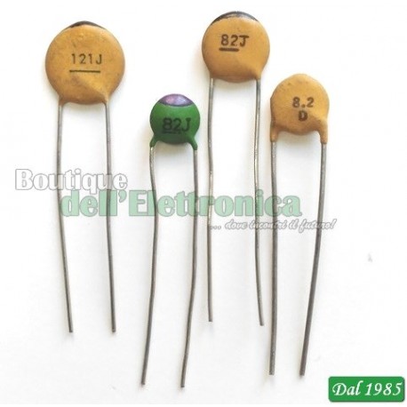 CONDENSATORE CERAMICO 5,6 PF 50 V NPO