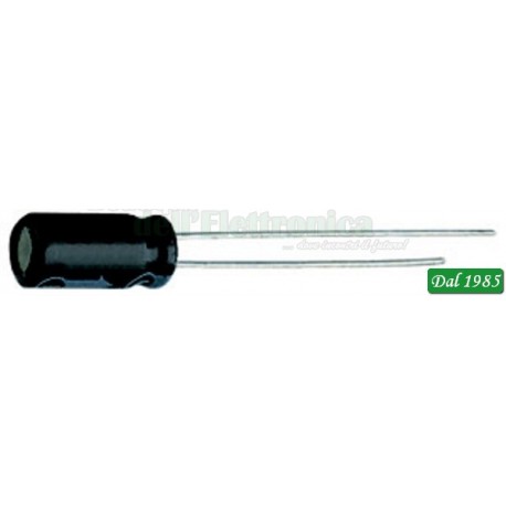 CONDENSATORE ELETTROLITICO 3,3mF 100V VERTICALE