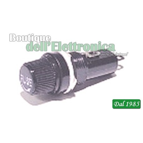 PORTAFUSIBILE DA PANNELLO PER FUSIBILI 6X30