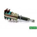 POTENZIOMETRO 20 Kohm X2 PER AUTORADIO INTERRUTTORE-VOLUME BIL.FADER