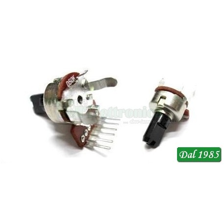 POTENZIOMETRO 50 Kohm DUAL 6 PIN LINEARE