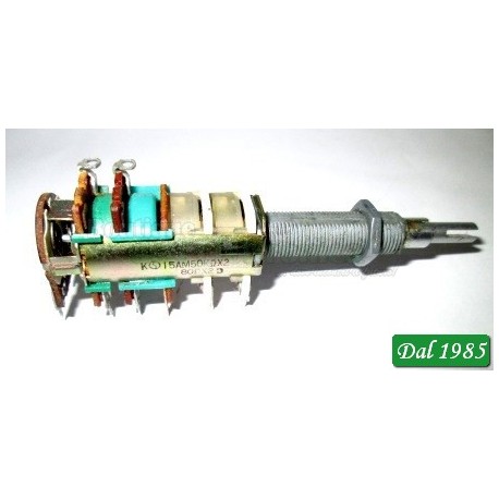 POTENZIOMETRO 50 Kohm X2 PER AUTORADIO INTERRUTTORE-VOLUME BIL.FADER