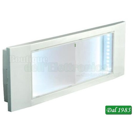 LAMPADA DI EMERGENZA 11W LED AD INCASSO